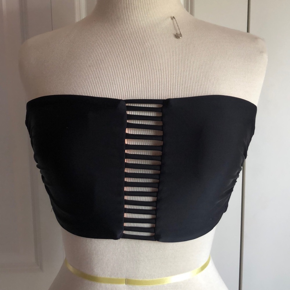 Double strapped bikini top